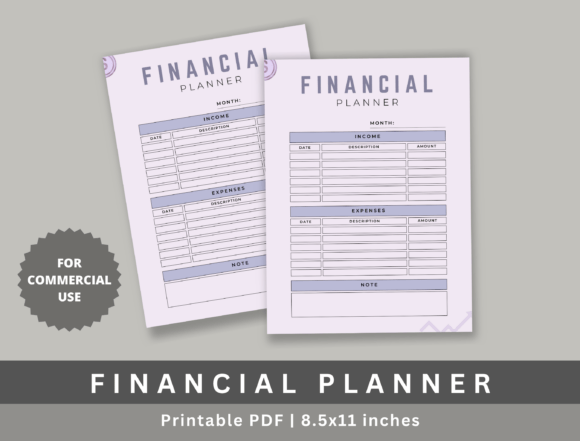 Download Financial Planner, KDP - Premium Resources