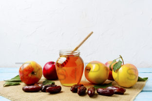 Download Honey Jar, Dates and Ripe Apples - Premium Resources